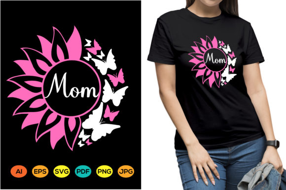 Celebrate Mom with a Standout Mother's Day T-shirt Design Graphic
