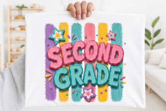 Creative Uses for Your Second Grade PNG, Back to School Graphic