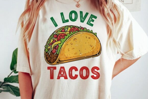 Unwrapping the I Love Tacos Graphic Png: A Design Asset with Flavor